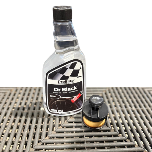 [SET003] ProElite Dr Black Reifen- & Kunststoffpflege-Kit